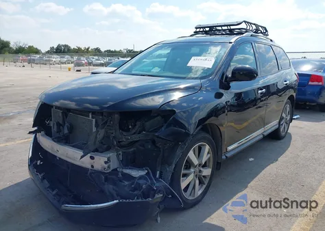 2013 Nissan Pathfinder Platinum from USA, damaged, VIN 5N1AR2MNXDC685121